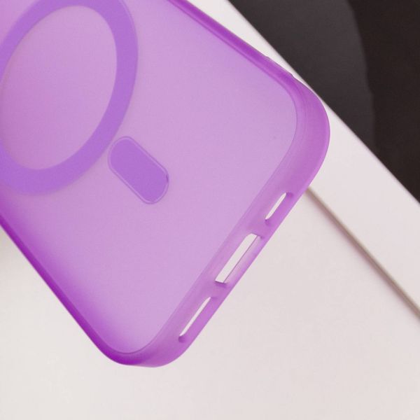 Чохол TPU+PC Lily with MagSafe для Apple iPhone 13 (6.1") Purple 214-03629 фото