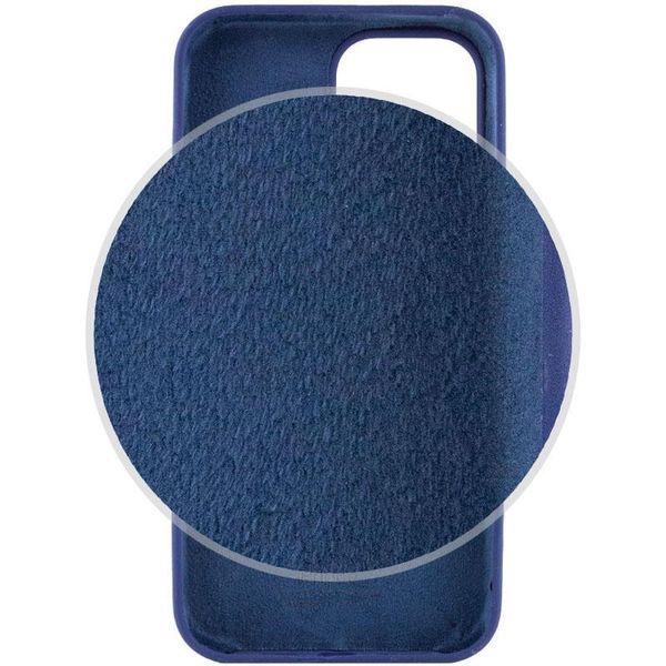 Чехол Silicone Case Full Protective для Apple iPhone 14 Plus (6.7") Deep navy 555-04051 фото