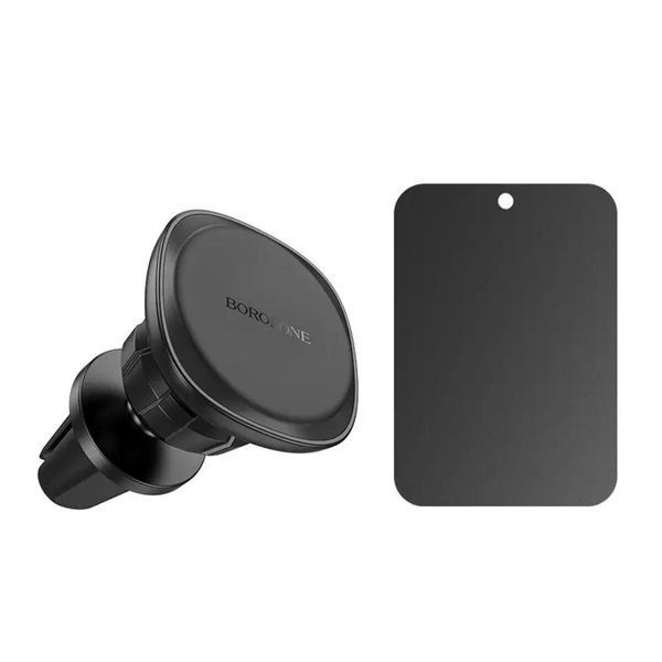 Тримач для мобільного BOROFONE BH102 Cloud magnetic car holder(air outlet) Black 656-00441 фото