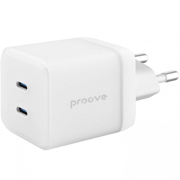 МЗП Proove Pure GaN Max 67W (Type-C + Type-C) Black WCPU67022201 фото