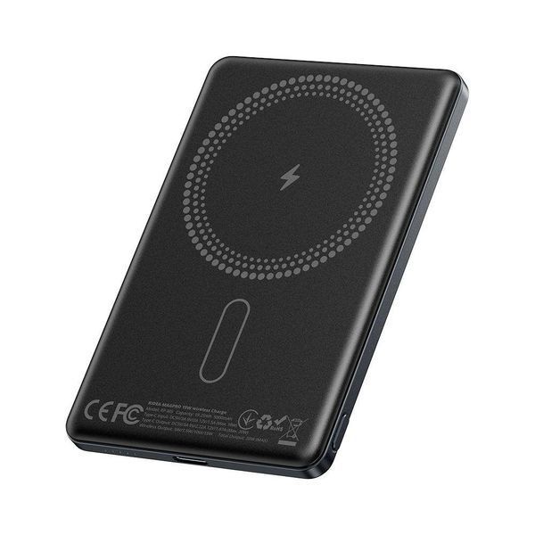 Мобильная Батарея Ridea RP-M5 MAGPRO QC/PD 20W, QI 15W with Magnetic 5000mAh Титан 656-01514 фото