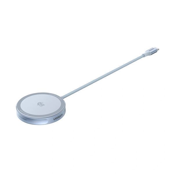 Бездротовий зарядний пристрій UGREEN W753 25W Magnetic Wireless Charger Starlight Blue UGR-55959 фото