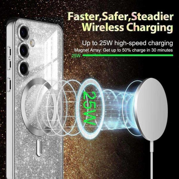 Чохол для смартфона Cosmic CD Shiny Magnetic для Samsung Galaxy S24 Silver 666-02145 фото