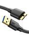 Кабель UGREEN US130 USB 3.0 A Male to Micro USB 3.0 Male Cable 0.5m (Black)(UGR-10840) UGR-10840 фото 1