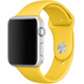 Силіконовий ремінець для Apple Watch 42/44/45/49 мм Yellow 212-00650 фото 1