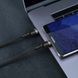 Кабель Baseus Cafule Flash Charging Type-C to Type-C PD 2.0 100W (2m) Gray/Black CATKLF-ALG1 фото 5