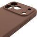 Силиконовый чехол Silk Full Camera Protective для Apple iPhone 17 Pro (6.3") Brown 777-09932 фото 4