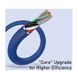 Кабель Baseus Crystal Shine Series Fast Charging Data Cable USB to iP 2.4A 1.2m Blue CAJY000003 фото 5