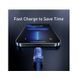 Кабель Baseus Crystal Shine Series Fast Charging Data Cable USB to iP 2.4A 1.2m Blue CAJY000003 фото 4