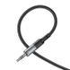 Аудиокабель HOCO UPA23 3.5mm male to 3.5mm male, nylon braid, 1m Metal Gray 6931474783820 фото 6