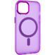 Чохол TPU+PC Lily with MagSafe для Apple iPhone 13 (6.1") Purple 214-03629 фото 2