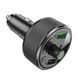 АЗУ с FM-модулятором HOCO E82 Guerrero PD30W+QC3.0 car BT FM transmitter Black 6942007620642 фото 6