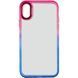 Чохол TPU+PC Fresh sip series для Apple iPhone XS Max (6.5") Синій / Рожевий 777-06651 фото 2