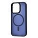 Чохол WAVE Matte Insane Case with Magnetic Ring для iPhone 15 Plus Midnight blue 656-07852 фото 1