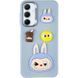 Чохол TPU Leather Toys для Samsung Galaxy A25 5G Labubu / Blue 555-00927 фото 2