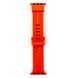 Ремінець для Apple Watch Band Silicone Shine 38/40/41 mm Orange Red