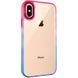Чохол TPU+PC Fresh sip series для Apple iPhone XS Max (6.5") Синій / Рожевий 777-06651 фото 1