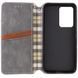 Шкіряний чохол-книжка GETMAN Cubic для Xiaomi Redmi 12 Сірий 555-01820 фото 3