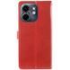Кожаный чехол-книжка GETMAN Gallant (PU) для Infinix Smart 9 4G / Hot 50i Red 777-06151 фото 5