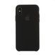 Силиконовый чехол для iPhone X/XS Black 208-00107 фото