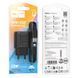 Мережевий зарядний пристрій з кабелем HOCO C134A Solid single-port charger set (iP) (EU) Black 6942007621311 фото 2