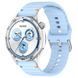 Силіконовий ремінець Wavy для Smart Watch 20mm Light Blue 212-01683 фото 1