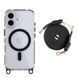 Чехол TPU+PC LanyardCase with MagSafe для iPhone 16 Black 214-03186 фото 1