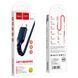 Кабель HOCO X59 USB to Type-C 3A, 1m, nylon, TPE connectors, Blue 6931474744944 фото 2