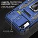 Ударостійкий чохол Camshield Army Ring для Apple iPhone XR (6.1") Navy Blue 777-05035 фото 4