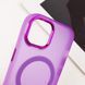 Чохол TPU+PC Lily with MagSafe для Apple iPhone 13 (6.1") Purple 214-03629 фото 5