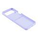 Чехол Folding Silicone для Samsung Galaxy Flip 4 (F721) Elegant Purple 757-00613 фото 3