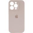 Силіконовий чохол з закритою камерою для iPhone 15 Pro Max Antique White 666-01123 фото