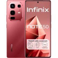 Мобильный телефон Infinix Note 50 8/256Gb Burgundy Red (4894947066405) 898-4894947066405 фото