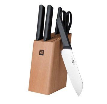 Набор ножей из 6 предметов Xiaomi HuoHou Hot Youth Set Of 6 Stainless Steel 656-02488 фото