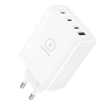 Зарядний пристрій WUW-C158 1USB 3Type-C PD100W white 656-01134 фото