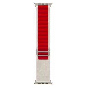 Ремінець для Apple Watch Alpine Loop 42/44/45/49mm Red-White 212-01004 фото