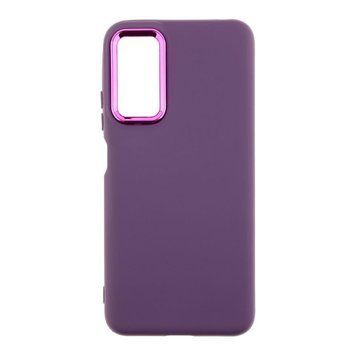 Чехол Silicone Cover Metal frame для Samsung Galaxy A24 4G (A245) Elderberry 208-03433 фото