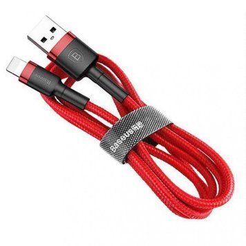 Кабель Baseus Cafule Cable USB For Type-C 3A 1m Red+Red CATKLF-B09 фото