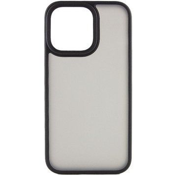TPU+PC чохол Metal Buttons для Apple iPhone 15 Plus (6.7") Чорний 777-08278 фото