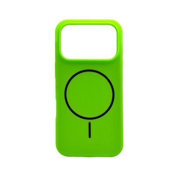 Чехол для смартфона Silicone Case Magnetic для Apple iPhone 17 Pro Max Shiny Green 666-04166 фото