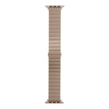 Ремешок для Apple Watch Metal Link 42/44/45/49mm Starlight 212-02264 фото