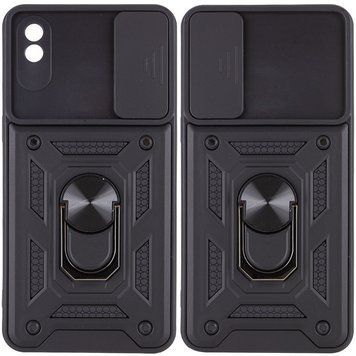 Ударопрочный чехол Camshield Serge Ring для Xiaomi Redmi 9A Black 777-04642 фото