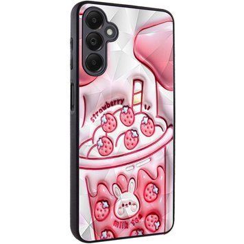 Чехол TPU+PC Prisma Fluffie для Samsung Galaxy A15 4G/5G Strawberry 777-04217 фото