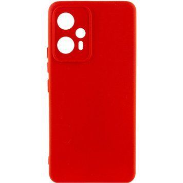Чехол Silicone Cover Lakshmi Full Camera для Xiaomi Redmi Note 12T Pro Red 777-06942 фото