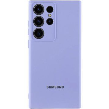 Чехол Silicone Cover Lakshmi Full Camera для Samsung Galaxy S25 Ultra Сиреневый 555-02125 фото