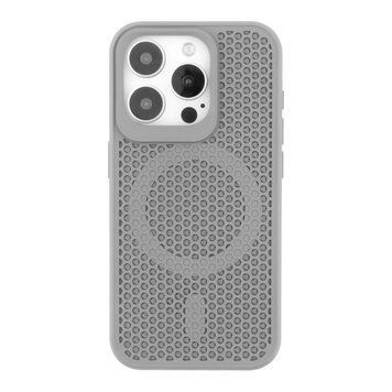 Чохол TPU+PC AeroCool with MagSafe для iPhone 15 Pro Grey 757-00567 фото
