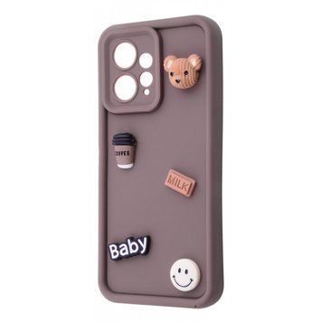 Чохол Pretty Things Case для Xiaomi Redmi Note 12 4G Brown/Bear 777-01617 фото