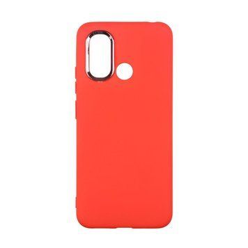 Чохол Silicone Cover Metal frame для Xiaomi Redmi 12C Red 208-03533 фото