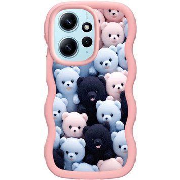 Чохол TPU Cloudy Pictures для Xiaomi Redmi Note 12 4G Bears 555-01236 фото
