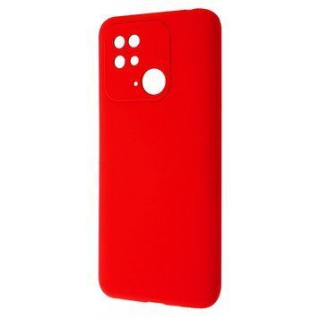 Чехол WAVE Full Silicone Cover для Xiaomi Redmi 10C Red 656-07403 фото